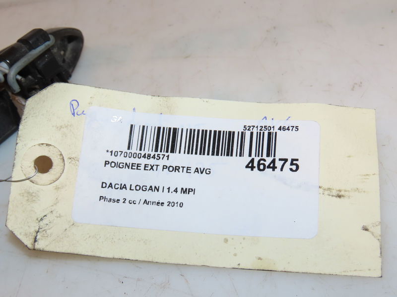 Poignee ext porte avg Dacia LOGAN (LS_) 1.4 mpi lpg (ls0c) (2006-2012)