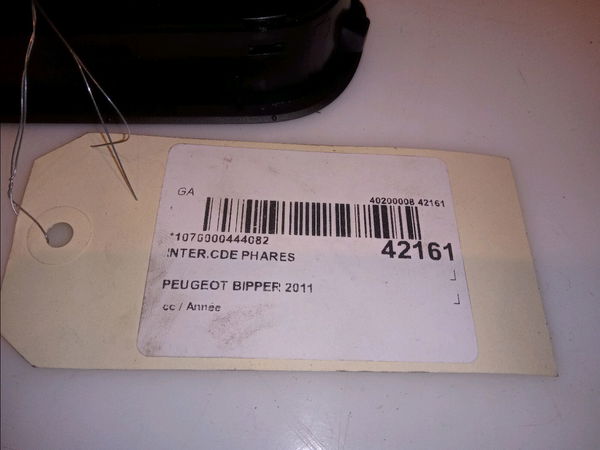 Interrupteur commande de phares Peugeot BIPPER TEPEE 1.4 (2008)