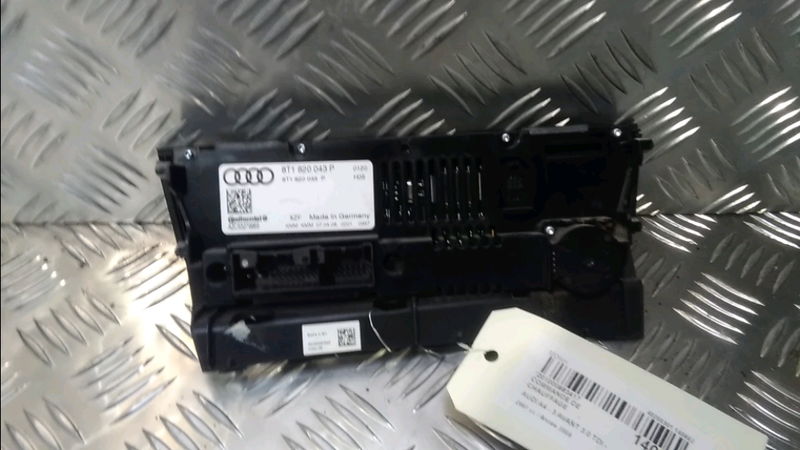 Commande de chauffage Audi A4 B8 Avant (8K5) 3.0 tdi quattro (2011-2015)