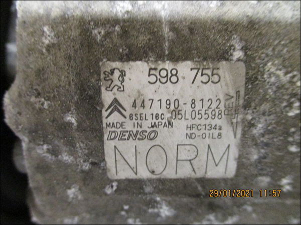 Compresseur air conditionne Citroën C4 PICASSO I Monospace (UD_) 1.6 16v (2008-2013)