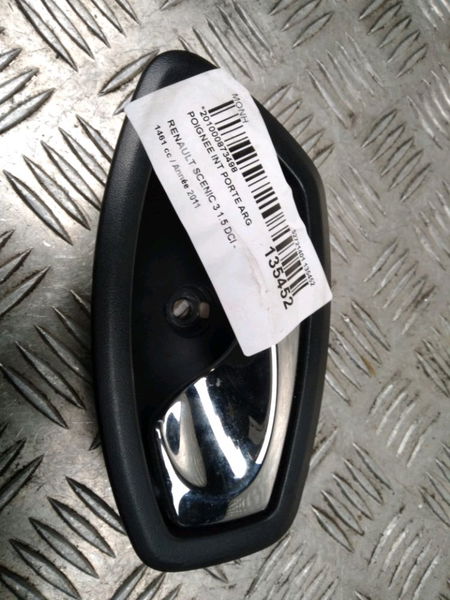 Poignee int porte arg Renault SCÉNIC III (JZ0-1_) 1.5 dci (2009) 5 portes