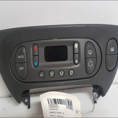 Commande de chauffage Renault SCÉNIC I Monospace (JA0-1_, FA0_) 1.6 (ja00, ja16, ja15, ja19, ja1v, ja2b, ja2c, ja0b,... (1999-20