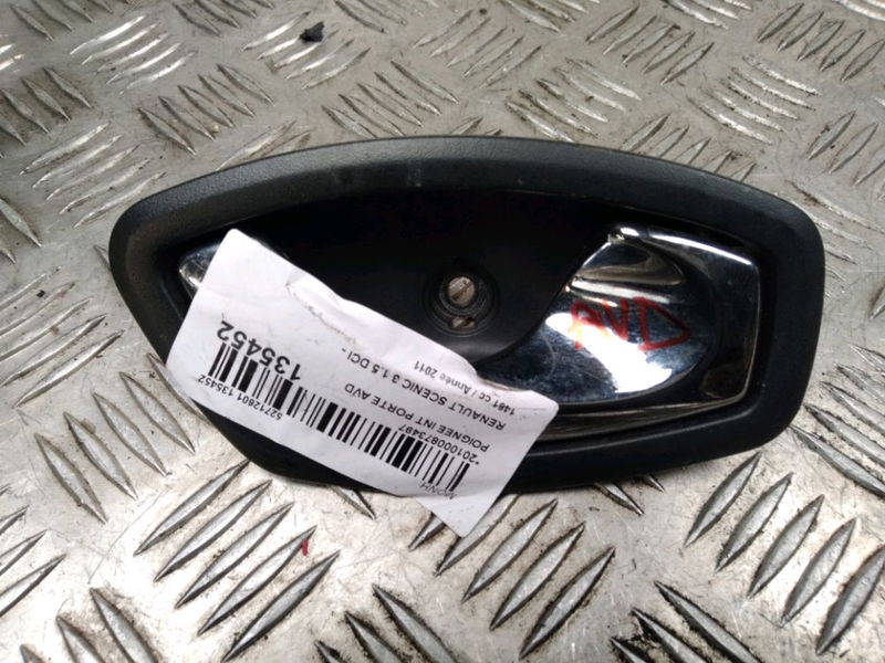 Poignee int porte avd Renault SCÉNIC III (JZ0-1_) 1.5 dci (2009) 5 portes