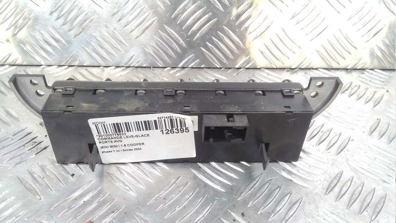 Commande lève-glace porte avant gauche Mini MINI (R50, R53) Cooper (2001-2006) 3 portes