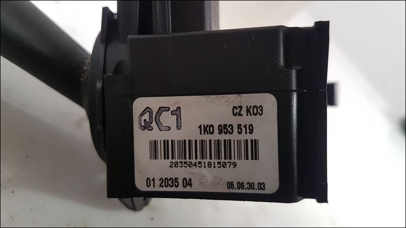 Commande essuie glace Volkswagen TOURAN (1T1, 1T2) 1.9 tdi (2003-2004) 5 portes