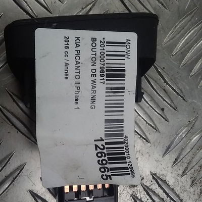 Bouton de warning Kia PICANTO II (TA) 1.0 (2011-2017)