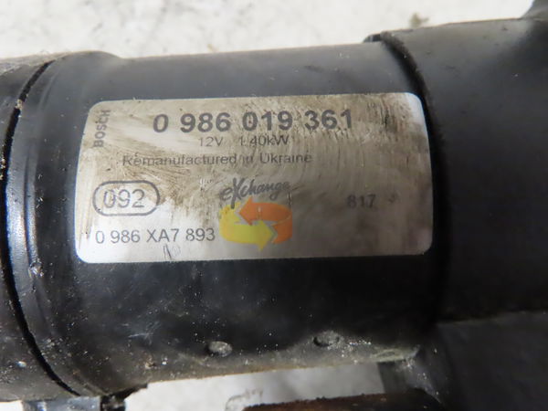 Démarreur Opel CORSA C (X01) 1.7 di (f08, f68) (2000-2009)