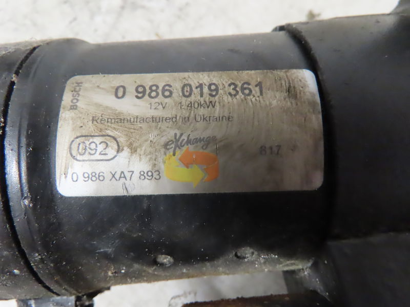 Démarreur Opel CORSA C (X01) 1.7 di (f08, f68) (2000-2009)