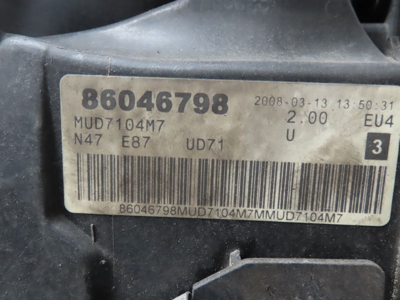 Moteur complet Bmw 1 (E87) 118 d (2004-2007) 5 portes