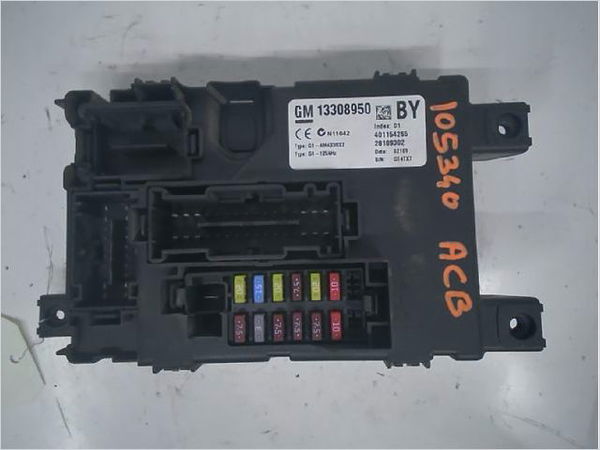 Platine fusible habitacle Opel CORSA D (S07) 1.3 cdti (l08, l68) (2006-2014) 3 portes