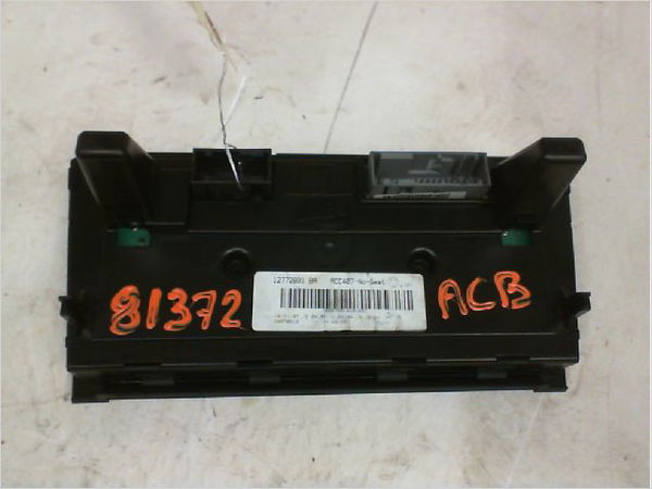Commande de chauffage Saab 9-3 (YS3F, E79, D79, D75) 1.9 ttid (2007-2015)