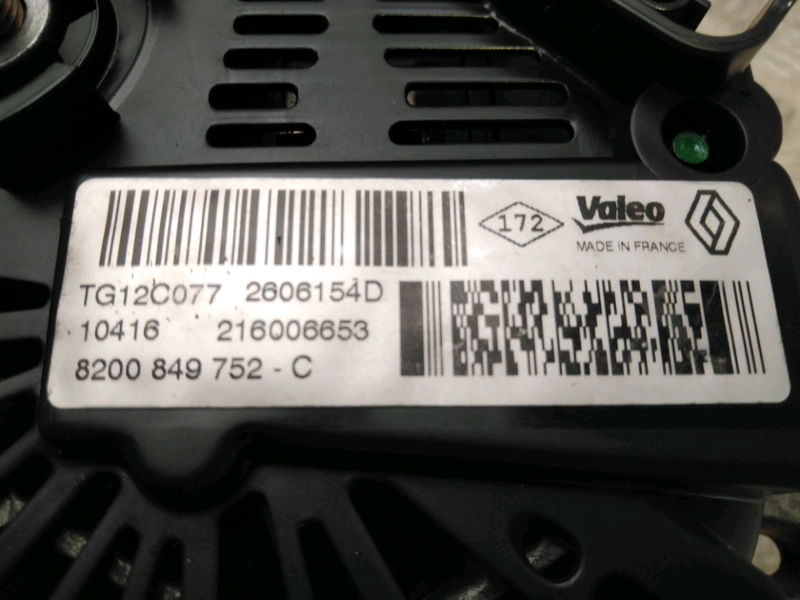 Alternateur RENAULT GRAND SCENIC 3