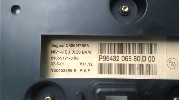 Bloc compteurs CITROEN XSARA