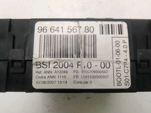Platine fusible habitacle CITROEN C3