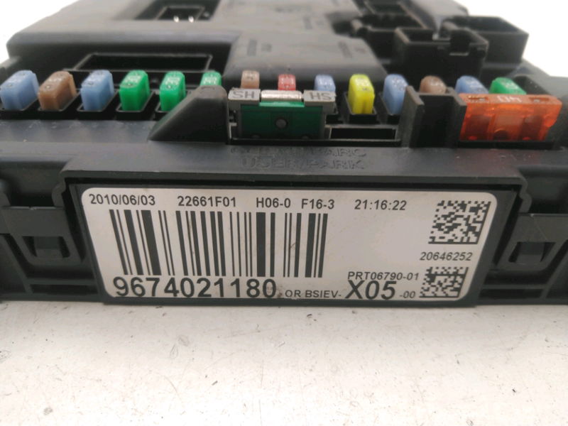 Platine fusible habitacle CITROEN C3 PICASSO