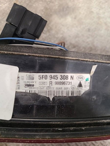 Feu arrière intérieur droit Seat LEON (5F1) 1.5 tsi (2018-2020)