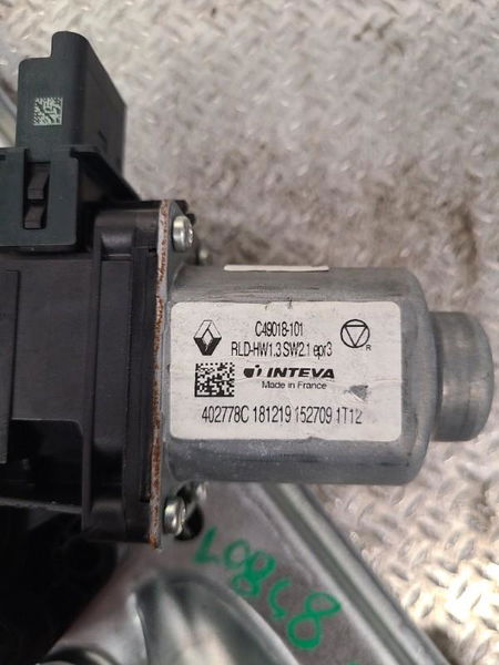 Mecanisme leve glace aile arg Renault MEGANE IV 3-5 portes (B9A-M-N_) 1.5 dci 110 (b9a3) (2015)