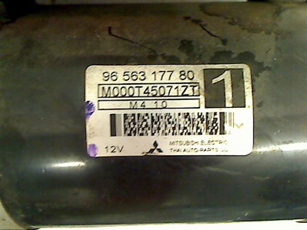 Démarreur Citroën C3 I (FC_, FN_) 1.4 i (2002-2010) 5 portes
