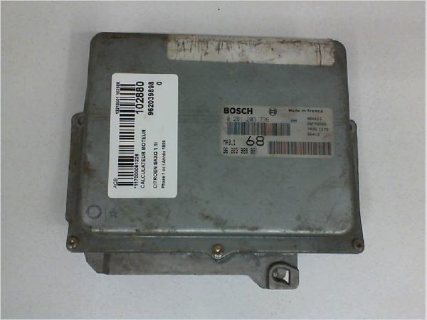 Calculateur moteur Citroën SAXO (S0, S1) 1.1 x, sx (1996-2003) 5 portes