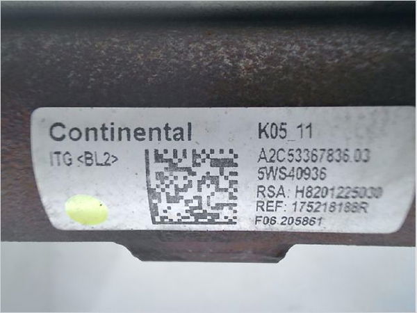 Rampe injection Renault MEGANE III 3-5 portes (BZ0-1_, B3_) 1.5 dci (bz09, bz0d, bz1w, bz29, bz14) (2009) 5 portes