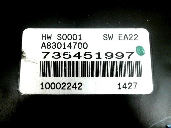 Commande de chauffage FIAT 500