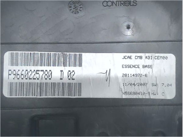 Bloc compteurs Citroën C3 I (FC_, FN_) 1.4 16v (2003)