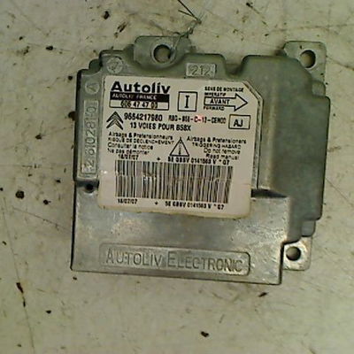 Boitier pyrotechnique Citroën C4 PICASSO I Monospace (UD_) 1.6 hdi (2007-2013) 5 portes