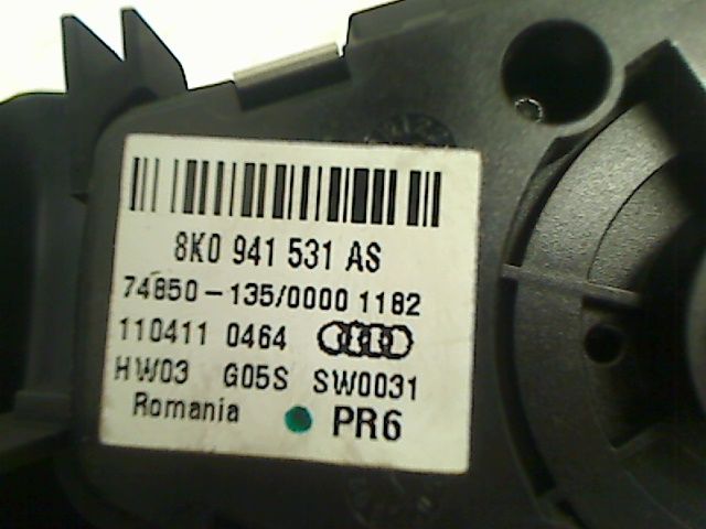 Commande eclairage Audi A4 B8 Avant (8K5) 2.0 tdi (2008-2015)