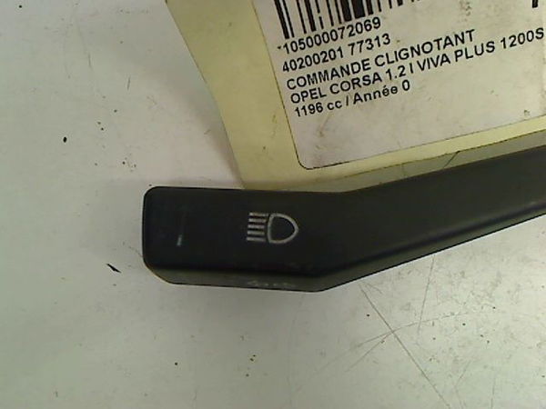 Commande clignotant Opel CORSA A 3-5 portes (S83) 1.2 s (f08, m08, f68, m68) (1982-1990)