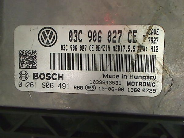 Bloc compteur  bsi Skoda FABIA II (542) 1.4 tsi rs (2010-2014)
