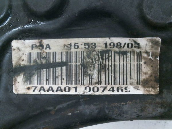 Triangle inf avd Peugeot 407 (6D_) 1.8 (6d6fzb) (2004-2005)