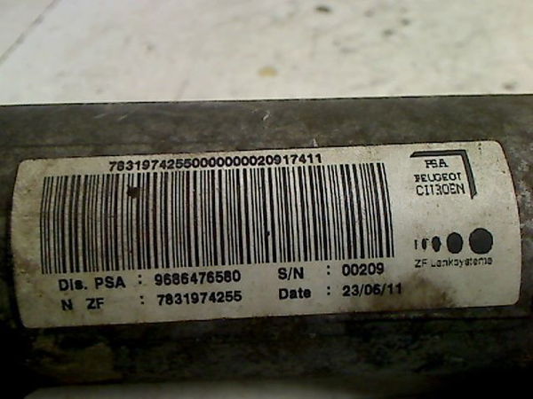 Cremaillere hydraulique Peugeot 508 I (8D_) 2.0 hdi (2010-2018)