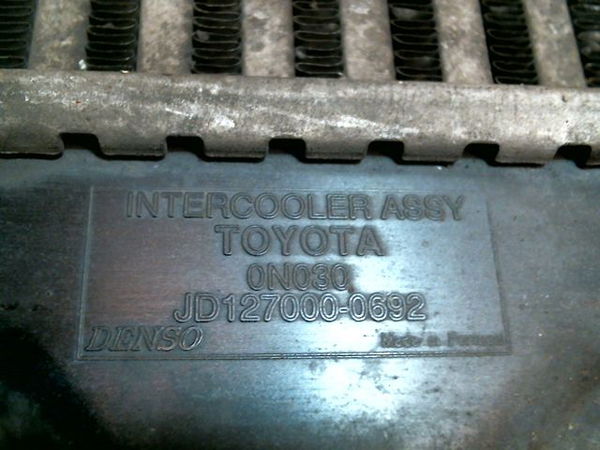 Echangeur air TOYOTA AURIS