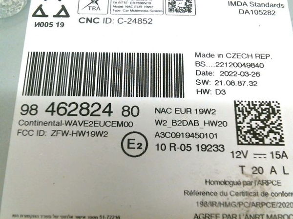 Autoradio CITROEN C3