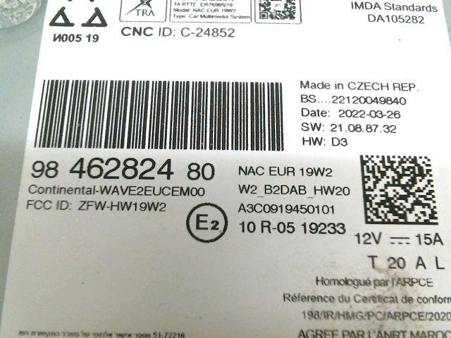 Autoradio CITROEN C3