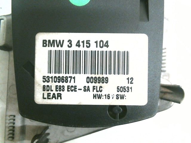 Commande eclairage BMW X3