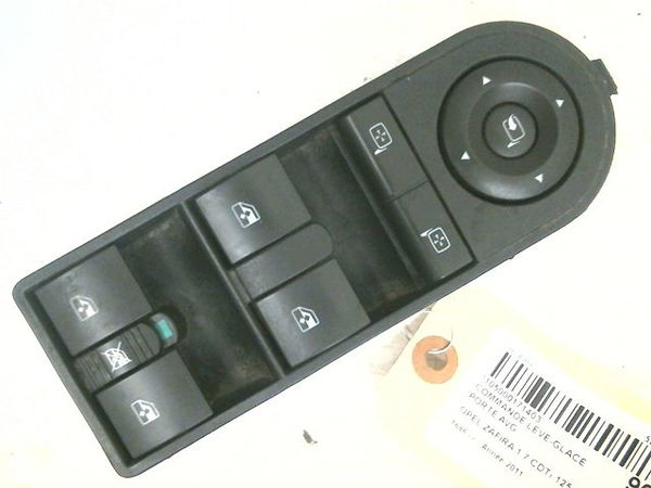 Commande lève-glace porte avant gauche OPEL ZAFIRA