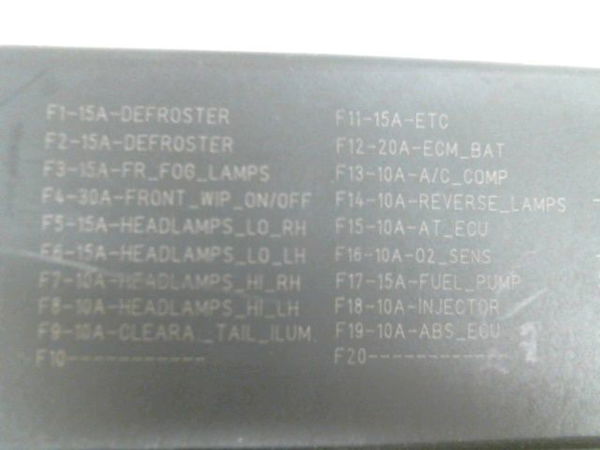 Platine fusible av NISSAN QASHQAI