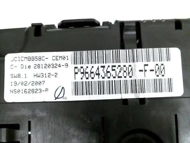 Compteur CITROEN C4