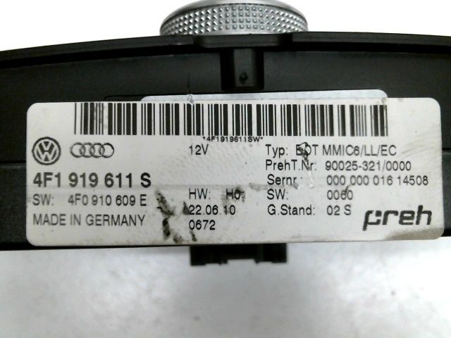 Commande autoradio AUDI A6 ALLROAD QUATTRO 2.7 V AVUS