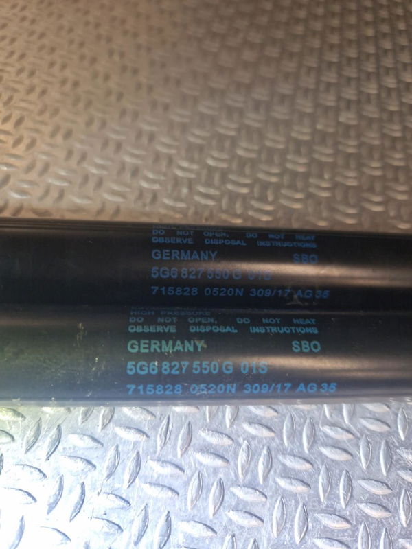 Verin droit hayon Volkswagen GOLF VII (5G1, BQ1, BE1, BE2) 1.4 tsi (2014-2020)