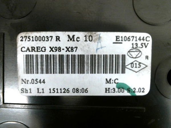 Commande de chauffage RENAULT CAPTUR