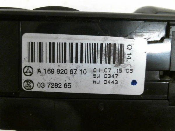 Commande lève-glace porte avant gauche MERCEDES CLASSE B