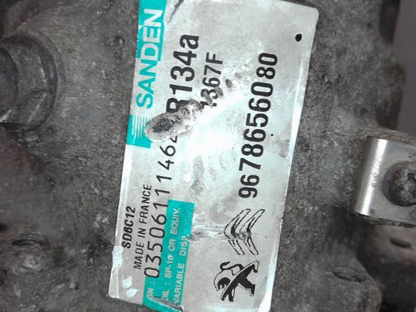 Compresseur air conditionne Peugeot 208 I (CA_, CC_) 1.4 hdi (2012) 3 portes