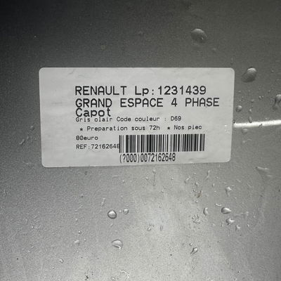 Capot Renault ESPACE IV (JK0-1_) 2.0 dci (jk01, jk02, jk1j, jk1k, jk1h) (2006)