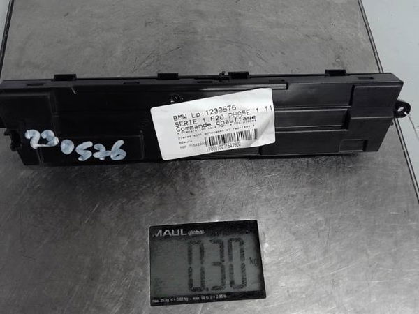 Commande de chauffage Bmw 1 (F20) 116 d (2012-2015)