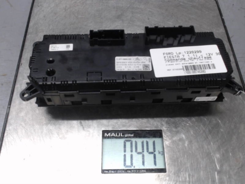 Commande de chauffage Ford FIESTA VII (HJ, HF) 1.1 ti-vct (2017)
