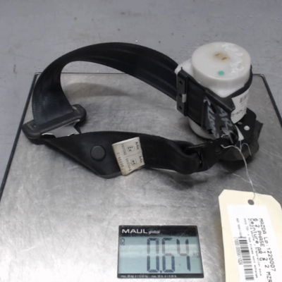 Ceinture arrière gauche Mazda 6 A trois volumes (GH) 2.2 mzr-cd (gh10) (2009-2012)