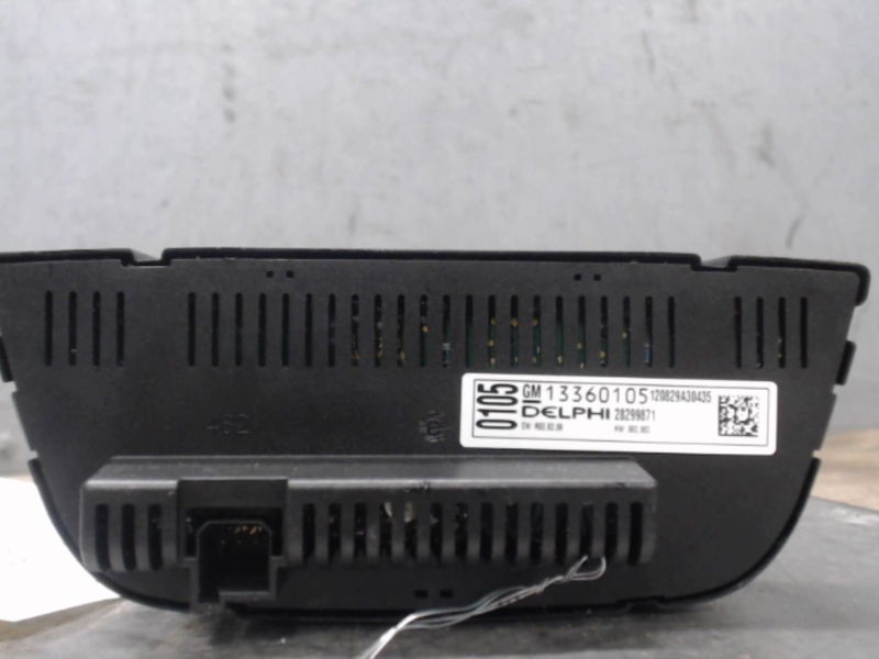 Commande de chauffage Opel MERIVA B Monospace (S10) 1.4 (75) (2010-2017)