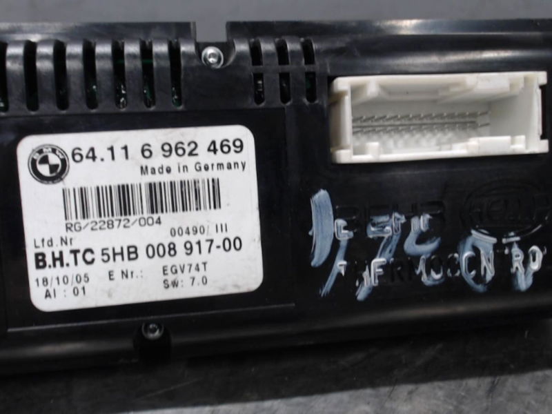 Commande de chauffage Mini MINI (R50, R53) Cooper s (2002-2006)